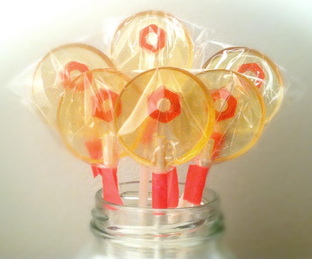 Wrapped Build Lollipops