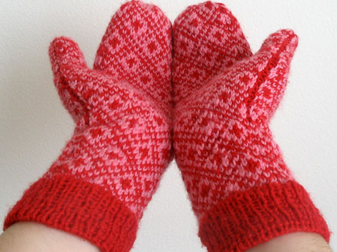 Endpaper Mittens