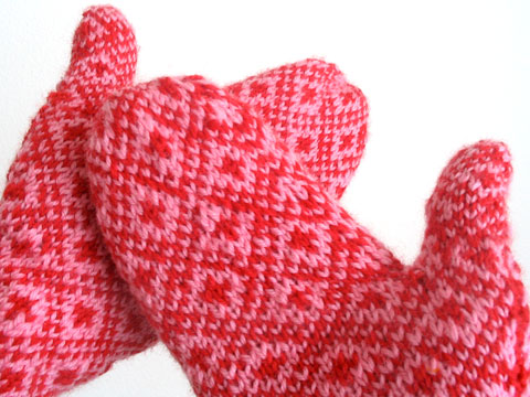 Endpaper Mittens